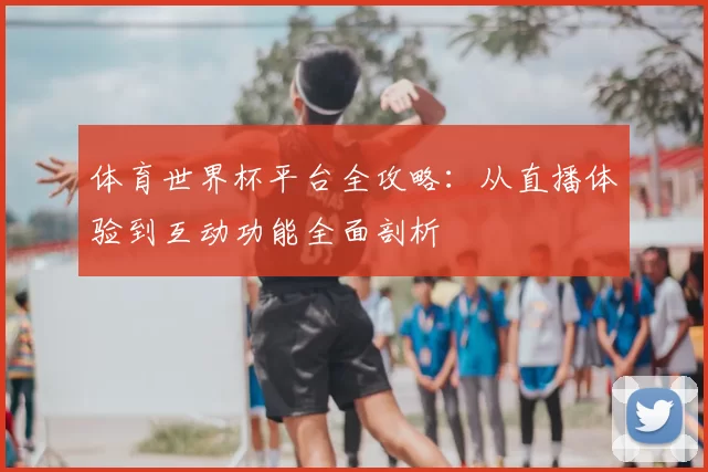 体育世界杯平台全攻略：从直播体验到互动功能全面剖析