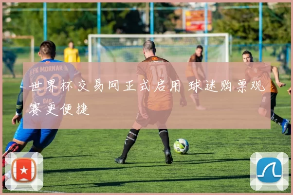 世界杯交易网正式启用 球迷购票观赛更便捷